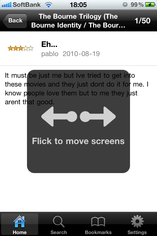 reading reviews